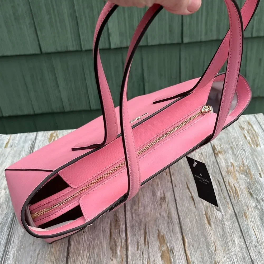 Kate Spade Staci Tote Shoulder Bag Purse Pink